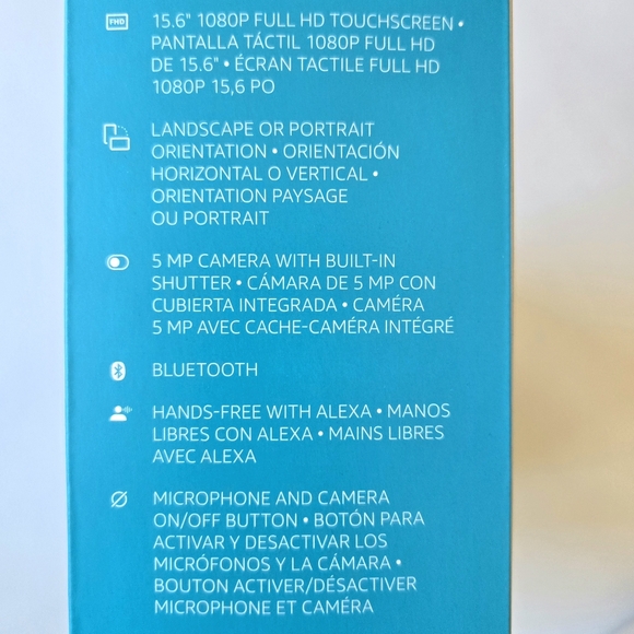 Alexa ECHO SHOW 15 Monitor Full HD Kitchen Hub Tablet Fire TV Screen Smart Home - Picture 5 of 8